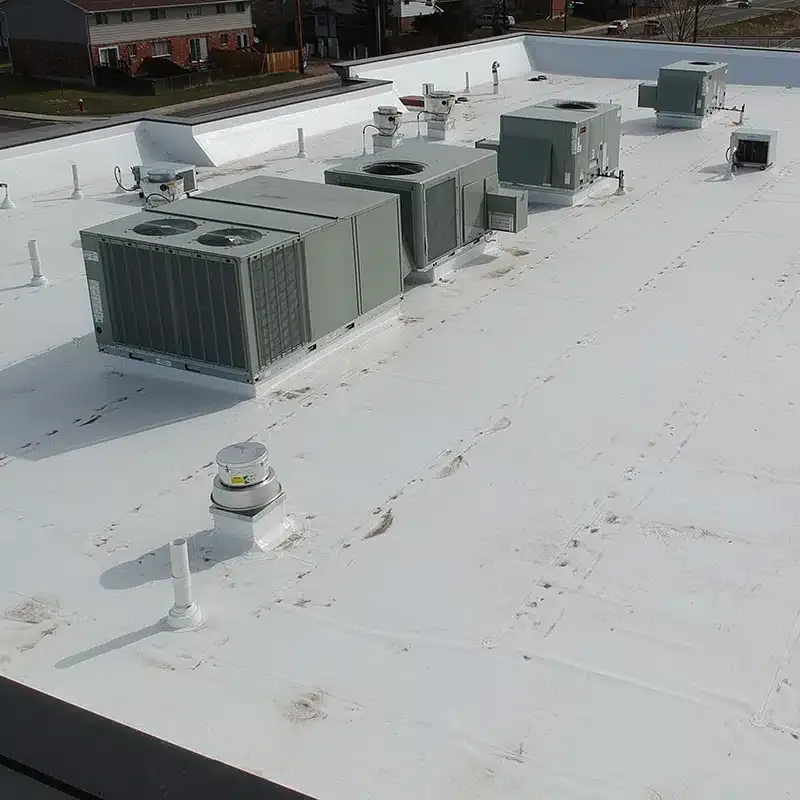 Commercial Roof Flashing Failure Repair in Gainesville, FL