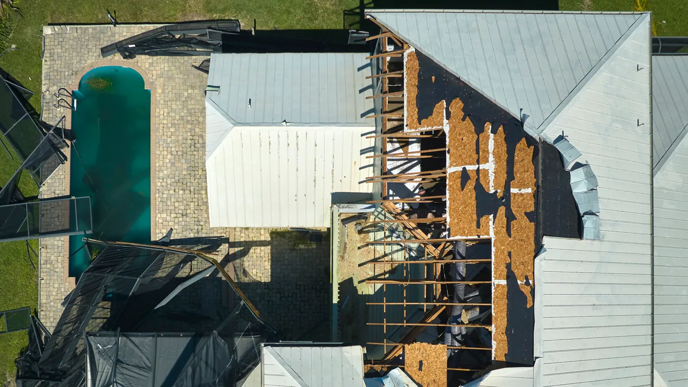 Hurricane Damage Roof Repair in Gainesville, FL