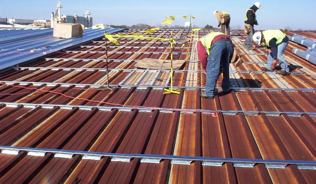 Commercial Metal Roof Retrofit in Gainesville, FL Commercial Metal Roof Retrofit in Gainesville, FL