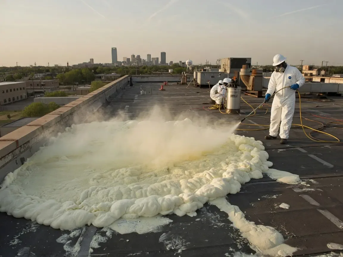 Commercial Spray Polyurethane Foam Roofing in Gainesville, FL Commercial Spray Polyurethane Foam Roofing in Gainesville, FL