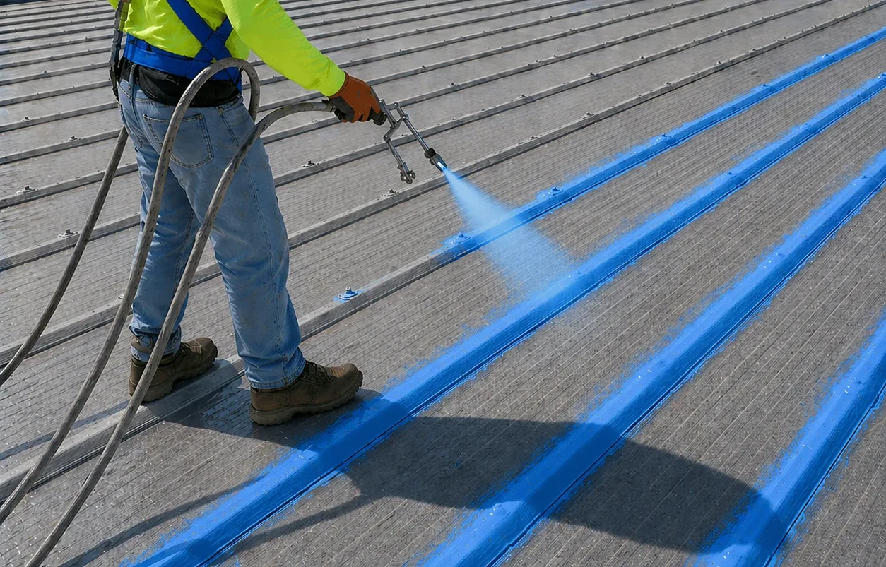 Commercial Roof Coating Restoration in Gainesville, FL